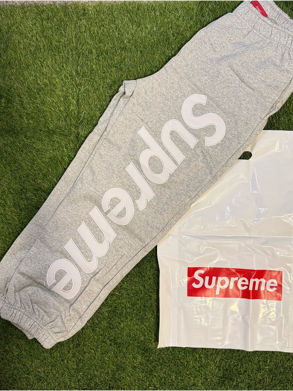 Supreme Grey Sweatpants